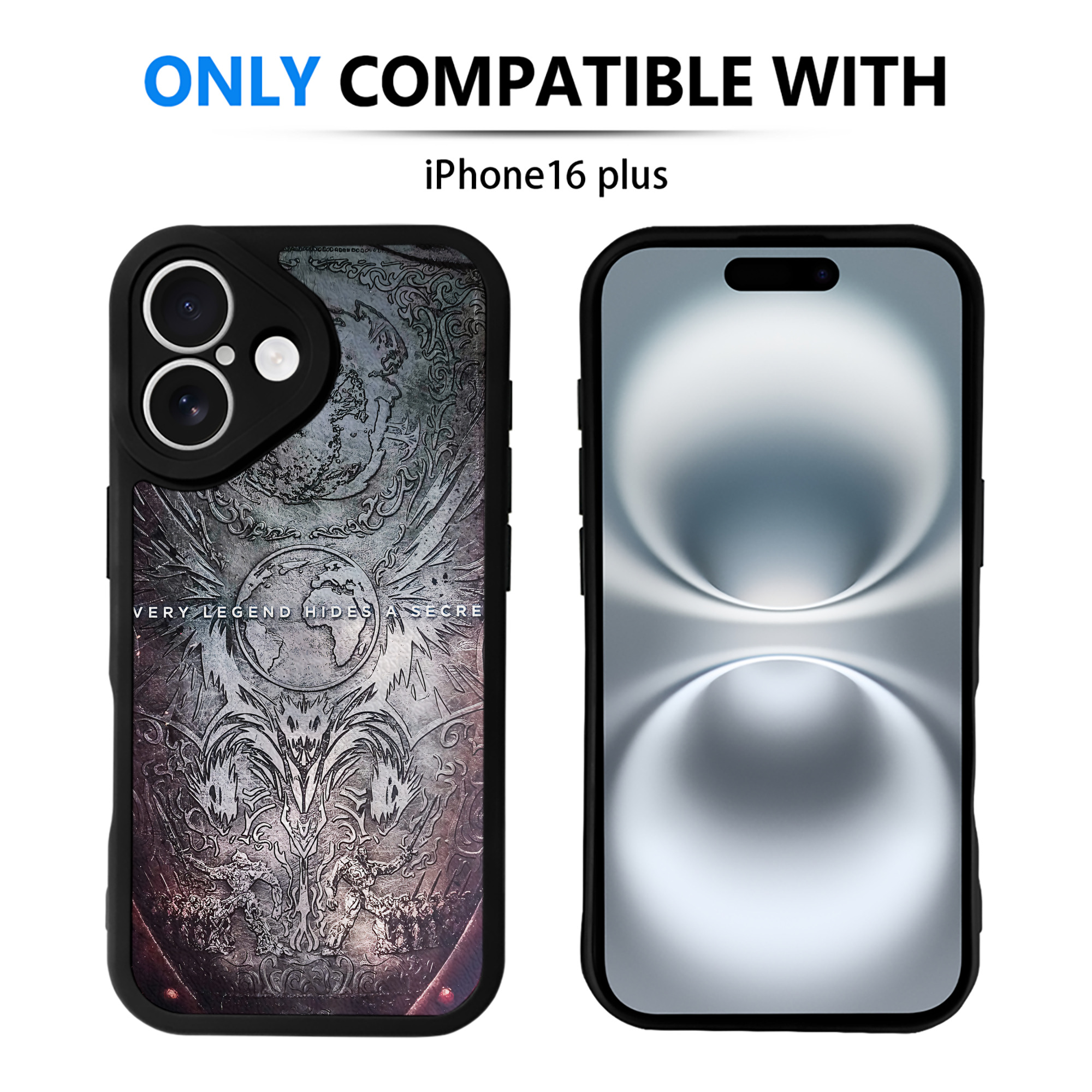 （画像用） Transformers トランスフォーマー 【iPhone 16シリーズ対応】シリコンスマホケース（レザー調） 材質：シリコン